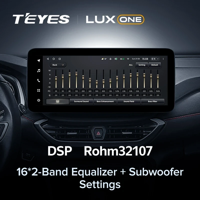 Штатная магнитола Teyes LUX ONE 4/64 Chevrolet Orlando 2 (2018-2023) Тип-B