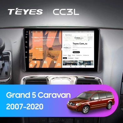 Штатная магнитола Teyes CC3L 4/32 Dodge Grand 5 Caravan (2007-2020)