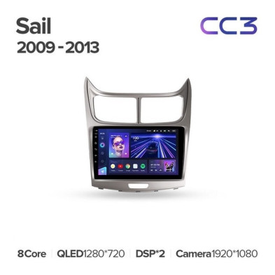 Штатная магнитола Teyes CC3 4/32 Chevrolet Sail (2009-2013)