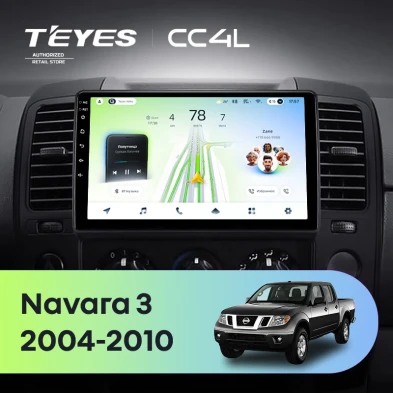 Штатная магнитола Teyes CC4L 6/64 Nissan Navara 3 D40 (2004-2010) F2