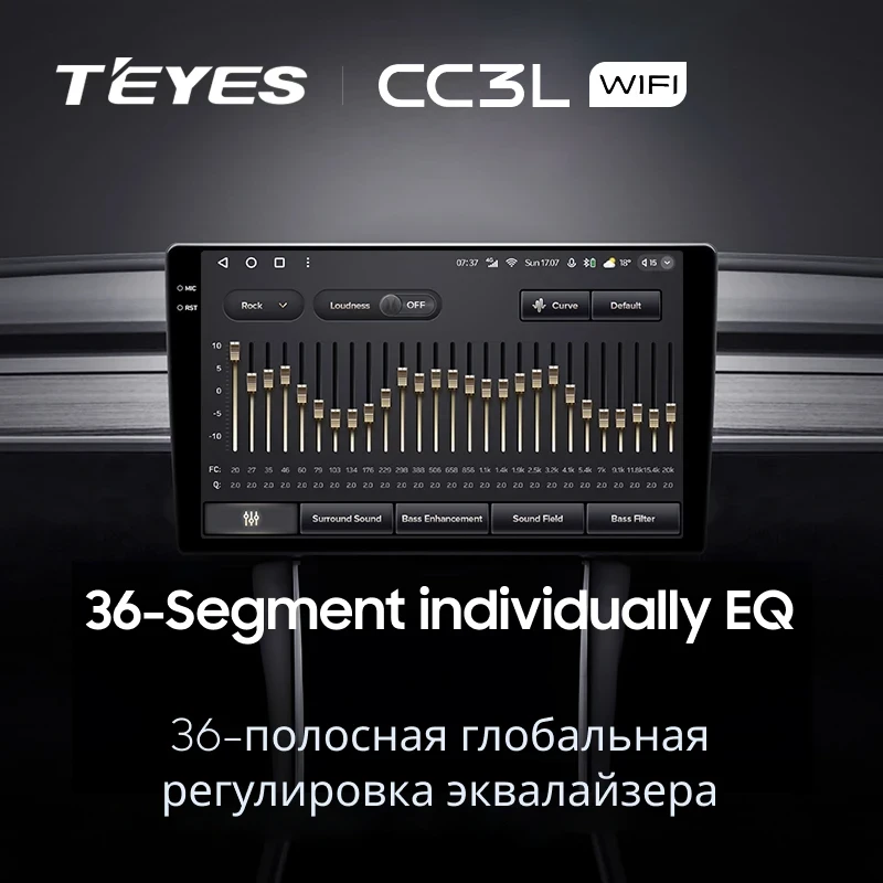 Штатная магнитола Teyes CC3L WiFi 2/32 Citroen SpaceTourer (2016-2026)