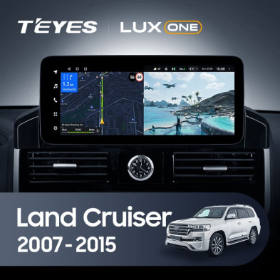 Штатная магнитола Teyes LUX ONE 4/64 Toyota Land Cruiser 200 (2007-2015) Тип-A