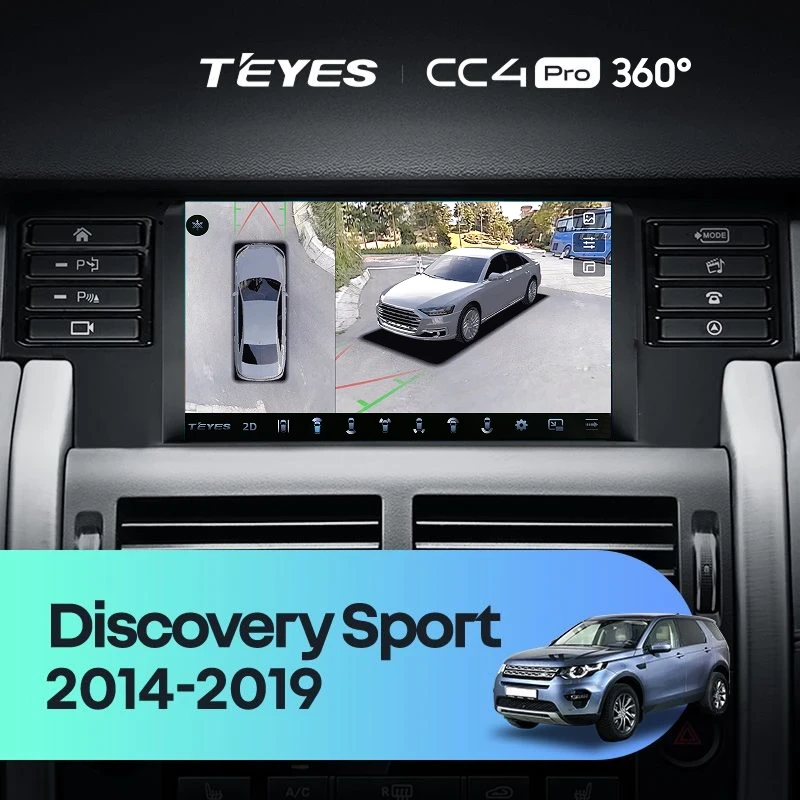 Штатная магнитола Teyes CC4 Pro 360 8/128 Land Rover Discovery Sport (2014-2019)