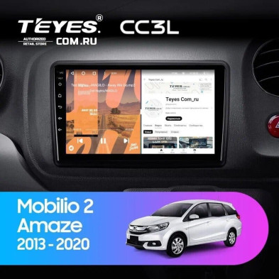 Штатная магнитола Teyes CC3L 4/64 Honda Mobilio 2 Amaze (2013-2020)