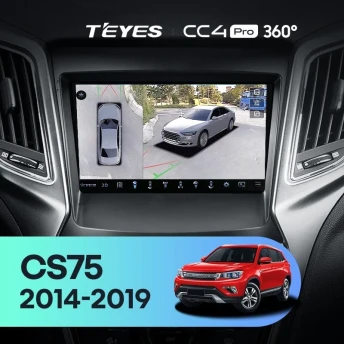 Штатная магнитола Teyes CC4 Pro 360 12/256 Changan CS75 (2014-2019)