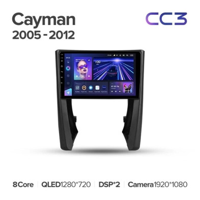 Штатная магнитола Teyes CC3 4/32 Porsche Cayman 987 (2005-2012)