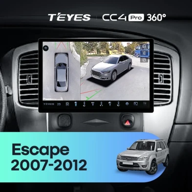 Штатная магнитола Teyes CC4 Pro 360 8/128 Ford Escape (2007-2012) F1 (11")