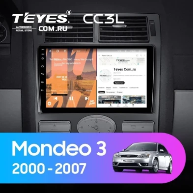 Штатная магнитола Teyes CC3L 4/64 Ford Mondeo 3 (2000-2007) F2