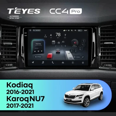 Штатная магнитола Teyes CC4 Pro 12/256 Skoda Karoq (2017-2021) F2