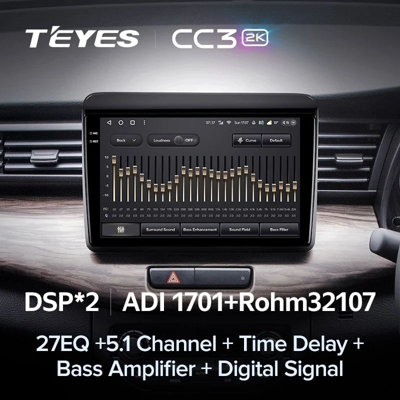 Штатная магнитола Teyes CC3 2K 4/32 Suzuki Ertiga (2018-2020)