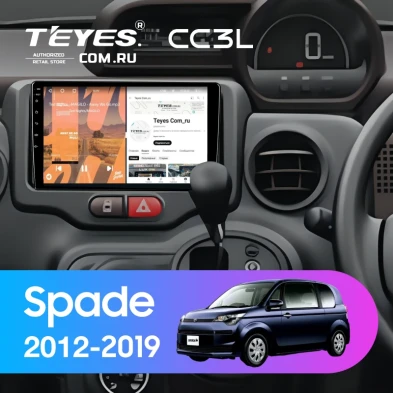 Штатная магнитола Teyes CC3L 4/64 Toyota Spade (2012-2019)