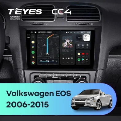 Штатная магнитола Teyes CC4 6/64 Volkswagen EOS (2006-2015)