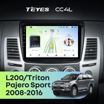 Штатная магнитола Teyes CC4L 6/64 Mitsubishi L200 (2008-2016)