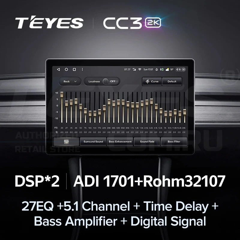 Штатная магнитола Teyes CC3 2K 4/64 Volkswagen Jetta 7 (2018-2022) (13")