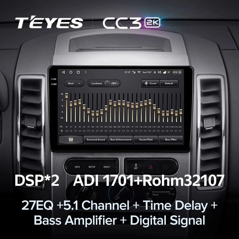 Штатная магнитола Teyes CC3 2K 4/32 Ford Edge 1 U387 (2006-2010)