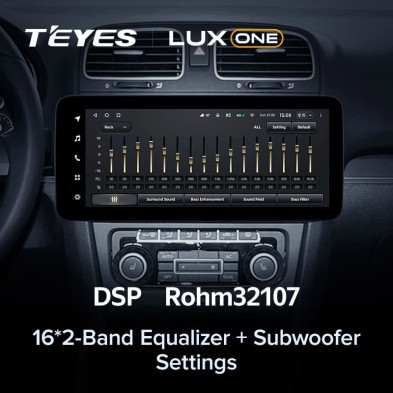 Штатная магнитола Teyes LUX ONE 6/128 Volkswagen Touran (2003-2015)