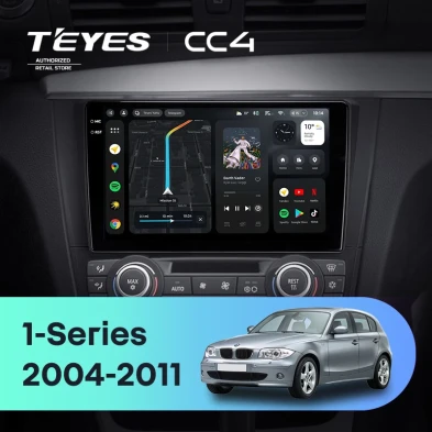Штатная магнитола Teyes CC4 8/128 BMW 1 серия E88 E82 E81 E87 (2004-2011) F1