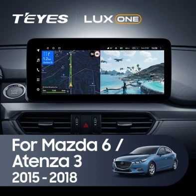 Штатная магнитола Teyes LUX ONE 360 6/128 Mazda 6 GJ GL (2015-2018) Тип-B
