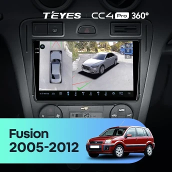 Штатная магнитола Teyes CC4 Pro 360 12/256 Ford Fusion 1 (2005-2012)