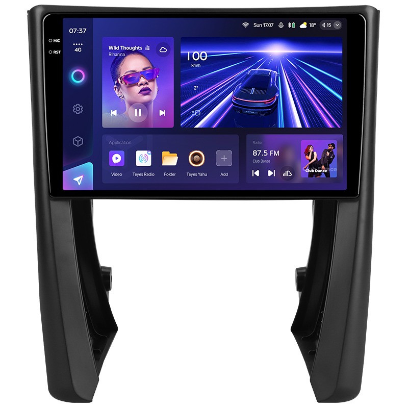 Переходная рамка Porsche Cayman 987 (2005-2012) (9")