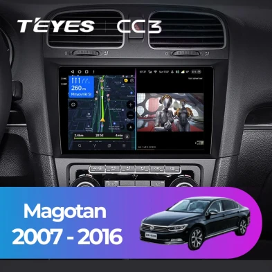 Штатная магнитола Teyes CC3 4/32 Volkswagen Magotan (2007-2016)