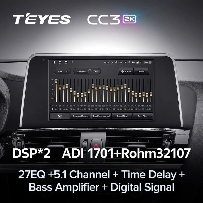 Штатная магнитола Teyes CC3 2K 6/128 BMW X3 F25 NBT (2014-2017)