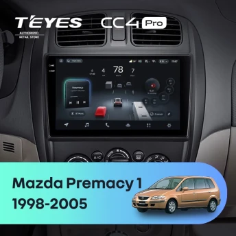 Штатная магнитола Teyes CC4 Pro 8/128 Mazda Premacy 1 (1999-2005)