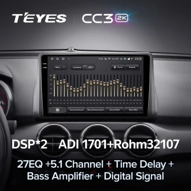 Штатная магнитола Teyes CC3 2K 4/64 Fiat Argo (2019-2022)
