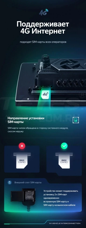 Штатная магнитола Teyes CC3 2K 6/128 Toyota Camry 7 XV 50 55 (2012-2014) Америка (13")