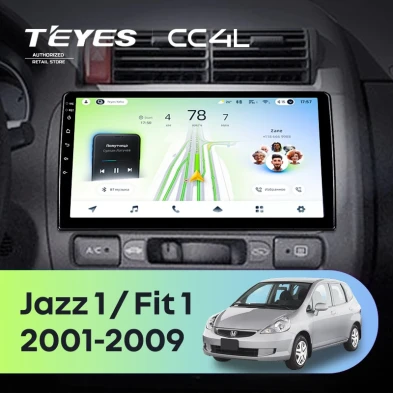 Штатная магнитола Teyes CC4L 6/64 Honda Fit 1 (2001-2009)