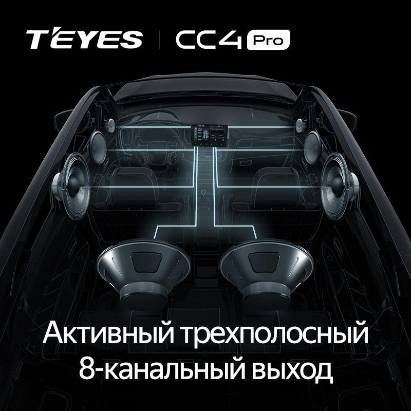 Штатная магнитола Teyes CC4 Pro 8/128 Skoda Fabia 2 (2007-2014)