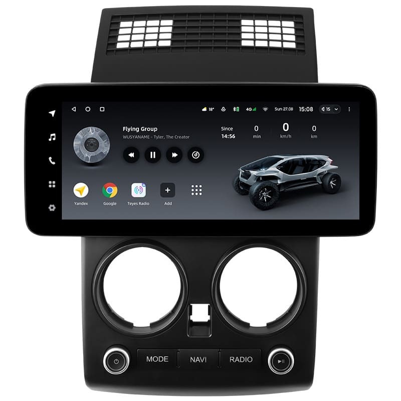 Переходная рамка Nissan Qashqai 1 J10 (2006-2013) (12,3")