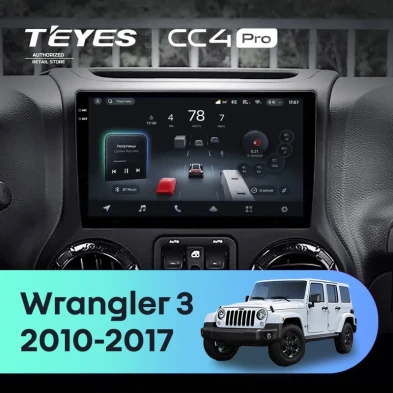 Штатная магнитола Teyes CC4 Pro 8/128 Jeep Wrangler 3 JK (2010-2017) L15