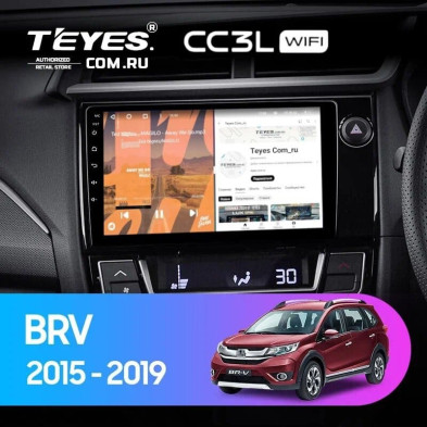 Штатная магнитола Teyes CC3L WiFi 2/32 Honda BRV (2015-2019) Правый руль