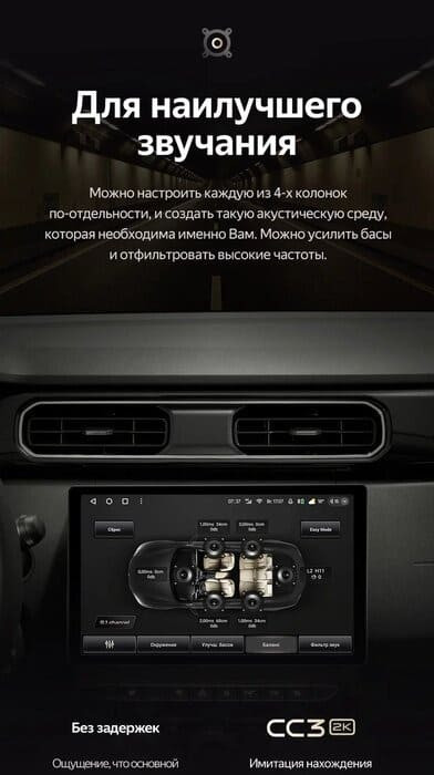 Штатная магнитола Teyes CC3 2K 4/64 Renault Duster HM 2 (2020-2023) F1 (13")