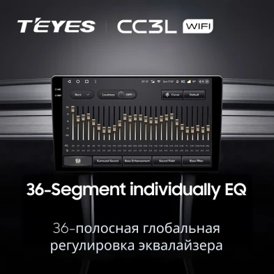 Штатная магнитола Teyes CC3L WiFi 2/32 Toyota Ractis 2 (2010-2016)