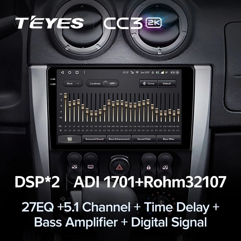 Штатная магнитола Teyes CC3 2K 4/64 Nissan Almera 3 G15 (2012-2018) F1