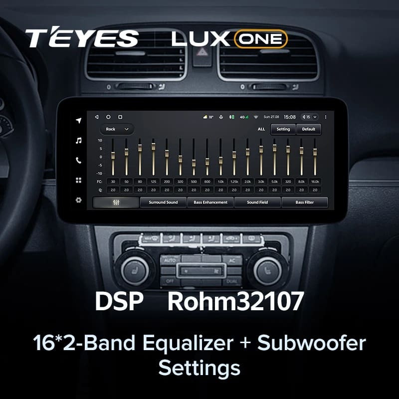 Штатная магнитола Teyes LUX ONE 4/64 Volkswagen Golf 8 (2008-2016)
