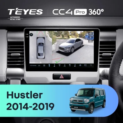 Штатная магнитола Teyes CC4 Pro 360 12/256 Suzuki Hustler (2014-2019)