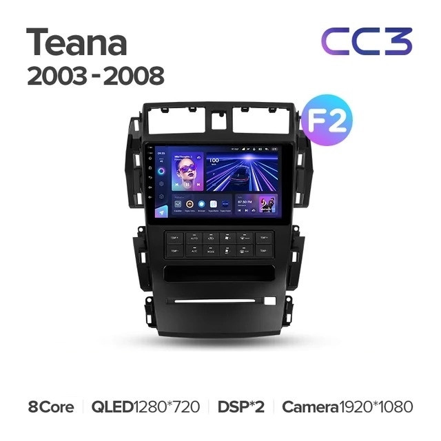 Штатная магнитола Teyes CC3L 4/32 Nissan Teana J31 (2003-2008) F2