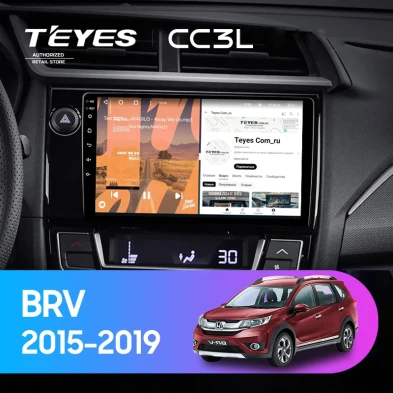 Штатная магнитола Teyes CC3L 4/64 Honda BRV (2015-2019)