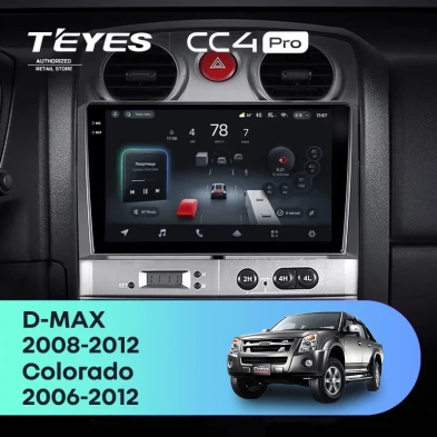 Штатная магнитола Teyes CC4 Pro 8/128 Isuzu D-Max (2008-2012)