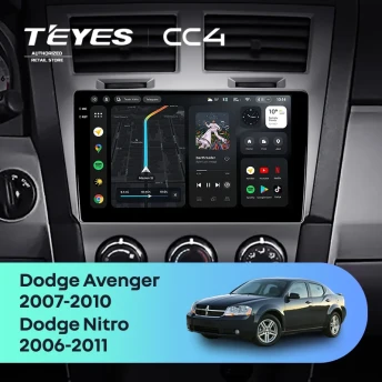 Штатная магнитола Teyes CC4 6/64 Dodge Avenger JS (2007-2010)