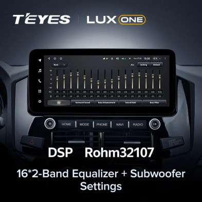 Штатная магнитола Teyes LUX ONE 6/128 Mitsubishi Pajero 4 V80 V90 (2006-2024) Тип-A