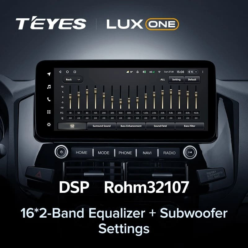 Штатная магнитола Teyes LUX ONE 6/128 Mitsubishi Pajero 4 V80 V90 (2006-2024) Тип-A