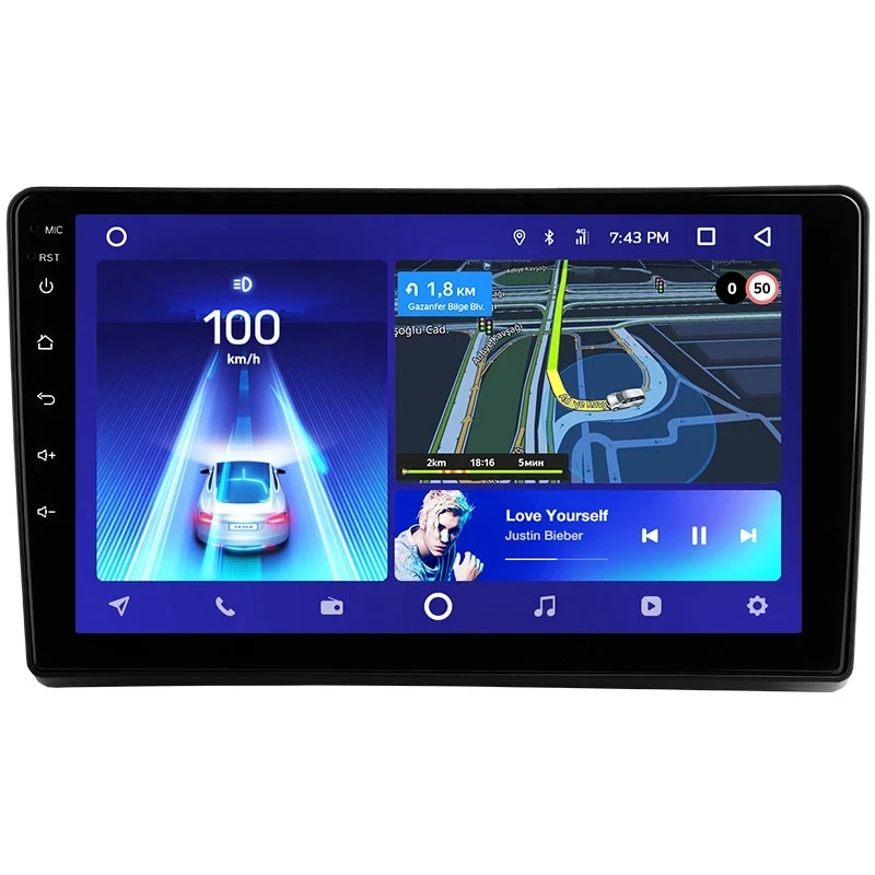 Переходная рамка Opel Zafira B (2005-2014) / Opel Astra H (2004-2014) F2 (9")