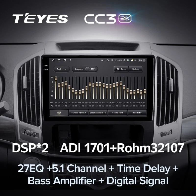 Штатная магнитола Teyes CC3 2K 4/32 Haval H9 (2014-2020)