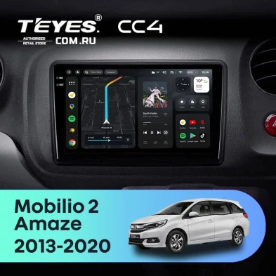 Штатная магнитола Teyes CC4 8/128 Honda Mobilio 2 Amaze (2013-2020)