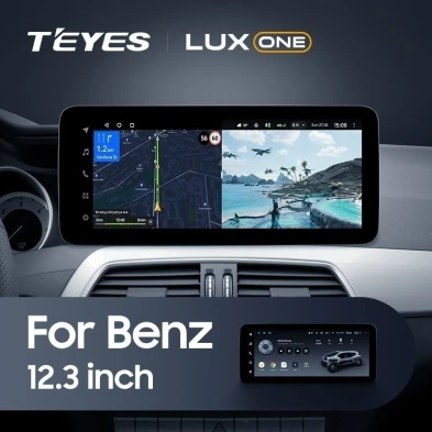Штатная магнитола Teyes LUX ONE 6/128 Mercedes-Benz C-Class 3 W204 C204 S204 (NTG 4.0) (2006-2011)