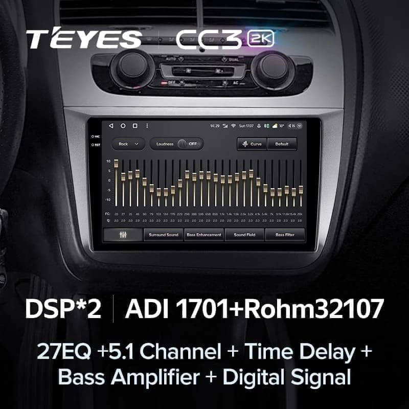 Штатная магнитола Teyes CC3 2K 4/32 Volkswagen Magotan (2007-2016)